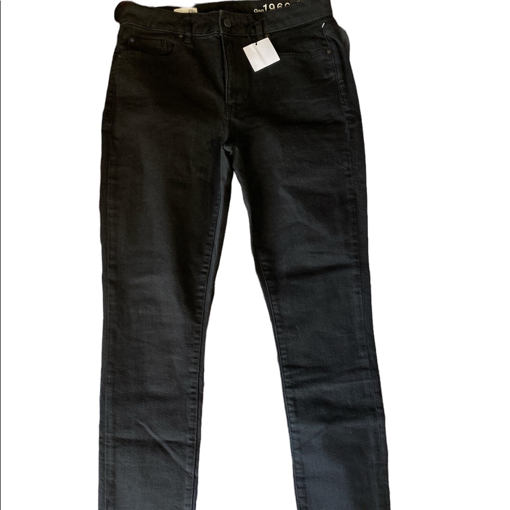 Black skinny jeans from gap